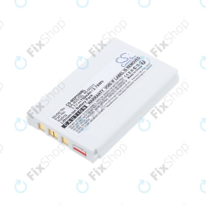 Baterie pro Cipherlab 8300-L, Metrologic MK5502, 750mAh, Li-Ion, 3.7V, BA-80S700, HQ