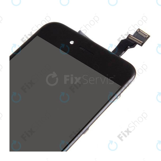 Displej pro iPhone 6, Black, Dotykové sklo s rámem