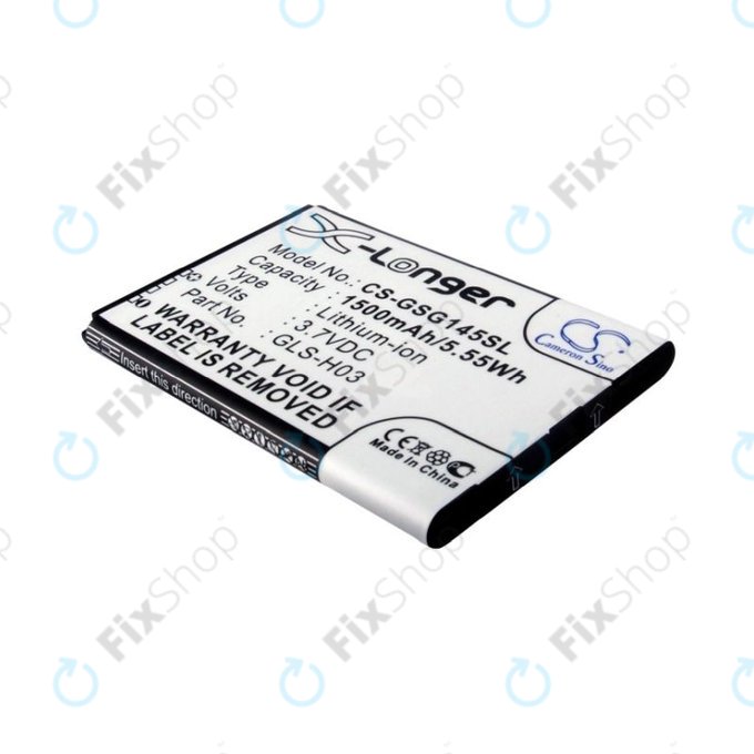 Baterie pro Gigabyte GSmart G1345, 1500mAh, Li-Ion, 3.7V, GLS-H03, HQ