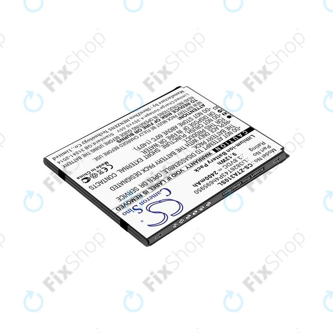 Baterie pro ZTE Blade A3, A5, Optus X Power 2, 2400mAh, Li-Ion, 3.8V, Li3826T43P4h695950, HQ