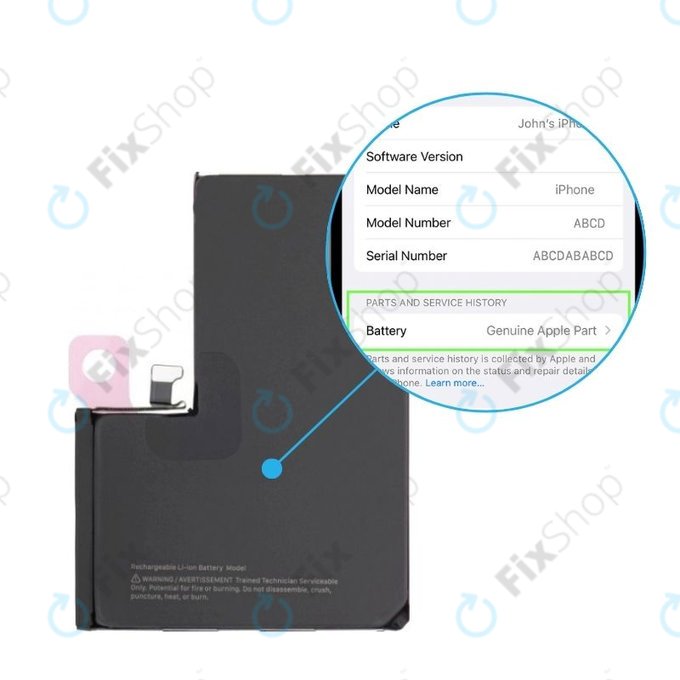 Baterie pro iPhone 16 Pro | 661-42720 | 3582mAh | Genuine Apple