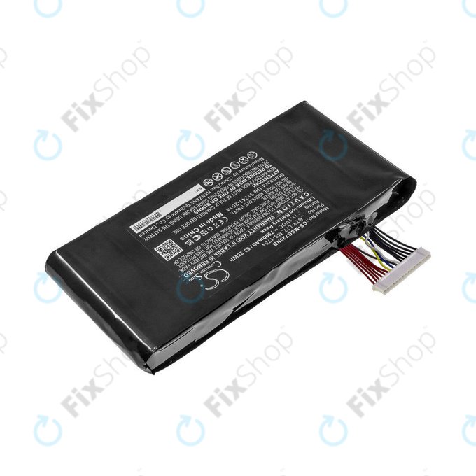 Baterie pro MSI GT72, MSI WT72, 7500mAh, Li-Ion, 11.1V, BTY-L77, HQ
