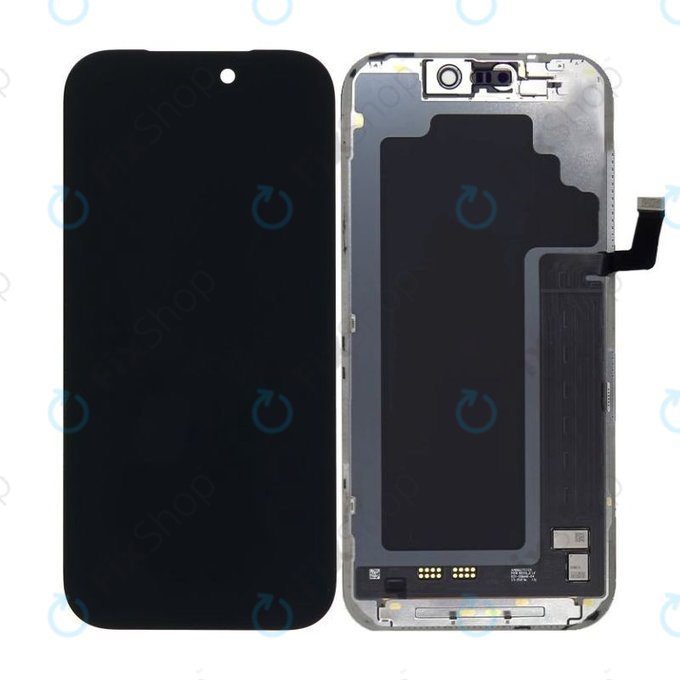Displej Soft OLED 120Hz pro iPhone 17 Pro, Dotykové sklo s rámem, FixPremium
