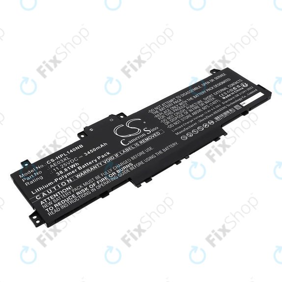Baterie pro HP 14, 15, 3450mAh, Li-Pol, 11.25V, AE03XL, HQ