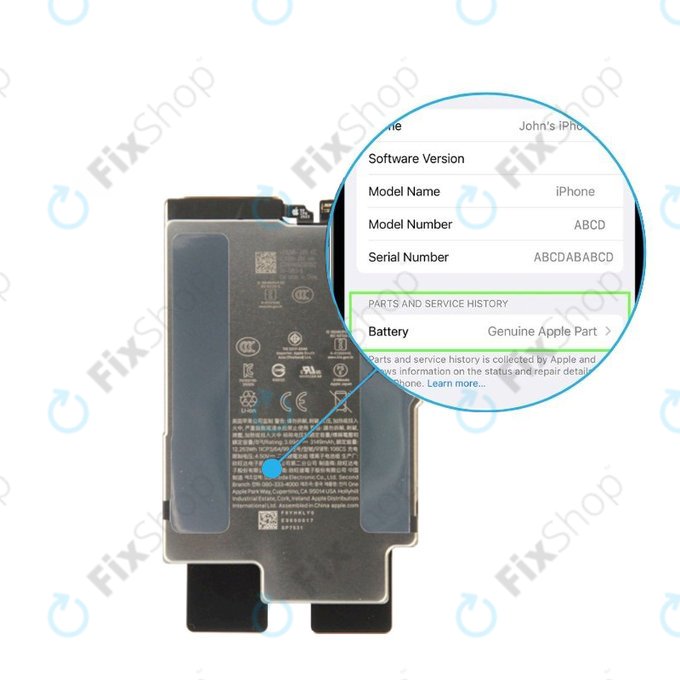 Baterie pro iPhone Air, 3149mAh, 661-55235, Genuine Apple