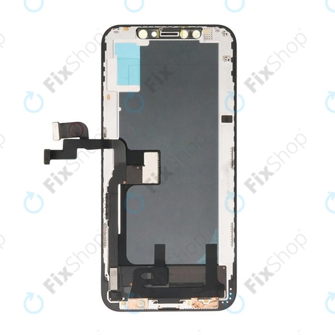 Displej pro iPhone XS, Dotykové sklo s rámem, Refurbished