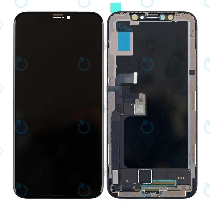 Displej pro iPhone XS, Dotykové sklo s rámem