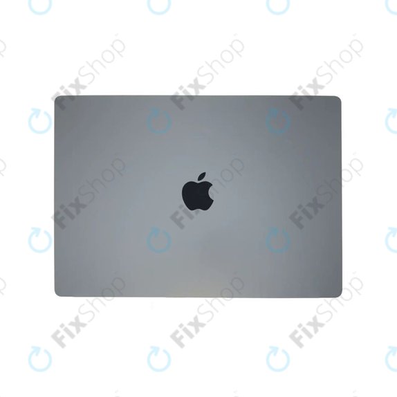LCD displej pro MacBook Air 13", A3113 (2024), s předním sklem a krytem, Space Gray, 661-40278, Genuine Apple