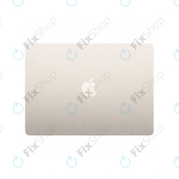 LCD displej pro MacBook Air 15", A3241 (2025), s předním sklem a krytem, Starlight, 661-50130, Genuine Apple