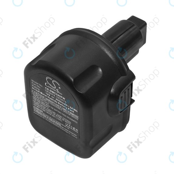 DeWalt DC, DW, 2000-series - Baterie DE9074, DE9075, 152250-27, 397745-01 2000mAh HQ