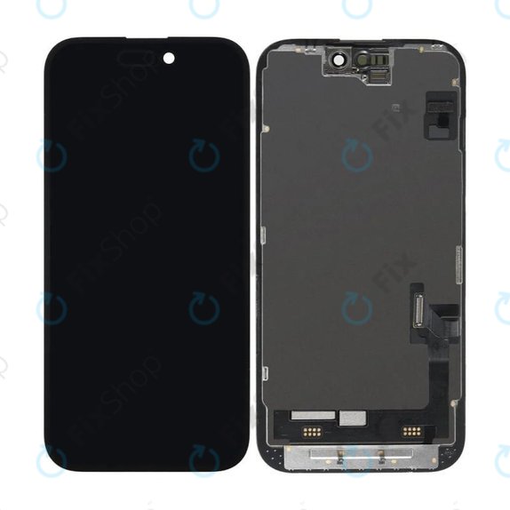 Displej In-Cell HD+ pro iPhone 15, Dotykové sklo s rámem