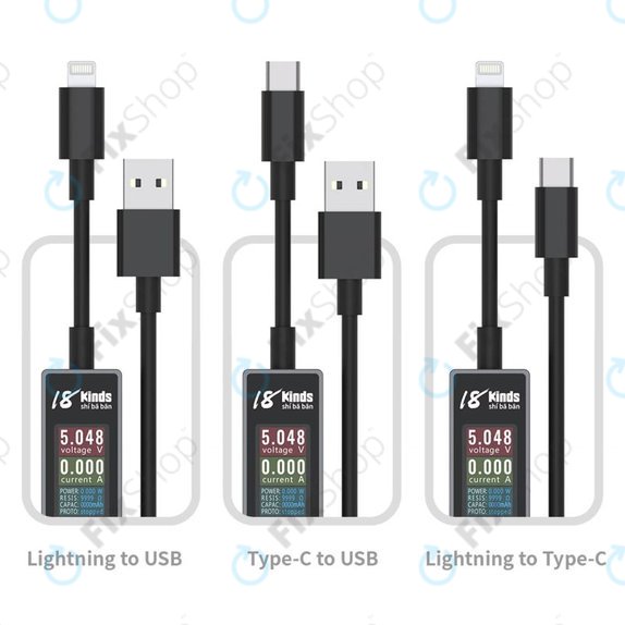 AV-Line - Smart Detekční Nabíjecí Kabel (USB-C - USB-C)