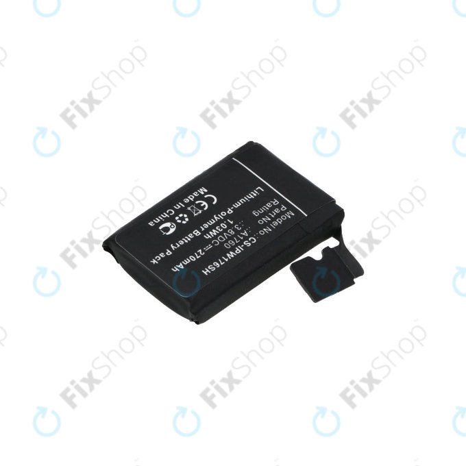Baterie pro Apple Watch 2 38 mm, 270mAh, Li-Pol, 3.8 V, A1760, HQ