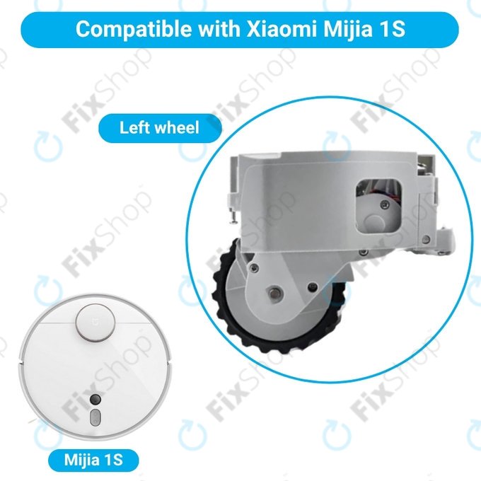 Xiaomi Mijia 1S - Kolo s Motorem (Levé) (Bílé)