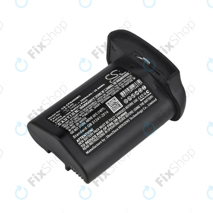 Baterie pro Canon 1D Mark 3, EOS-1D MarkIII, Mr-14ex, 2600mAh, Li-Ion, 11.1V, LP-E4N, HQ