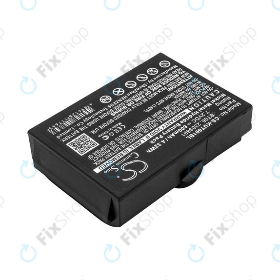 Baterie pro Ikusi TM60, 61, 62, 600mAh, Ni-MH, 7.2V, BT06, HQ