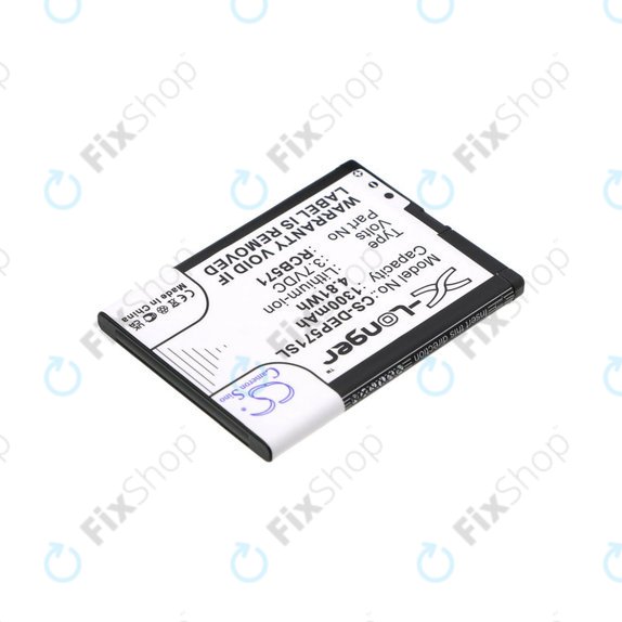 Baterie pro CPA Halo 11, 1300mAh, Li-Ion, 3.7 V, RCB571, HQ