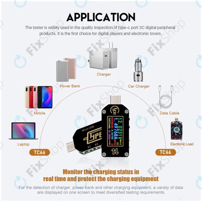 Joy-it JT-TC66C - USB Multimetr (USB-C)