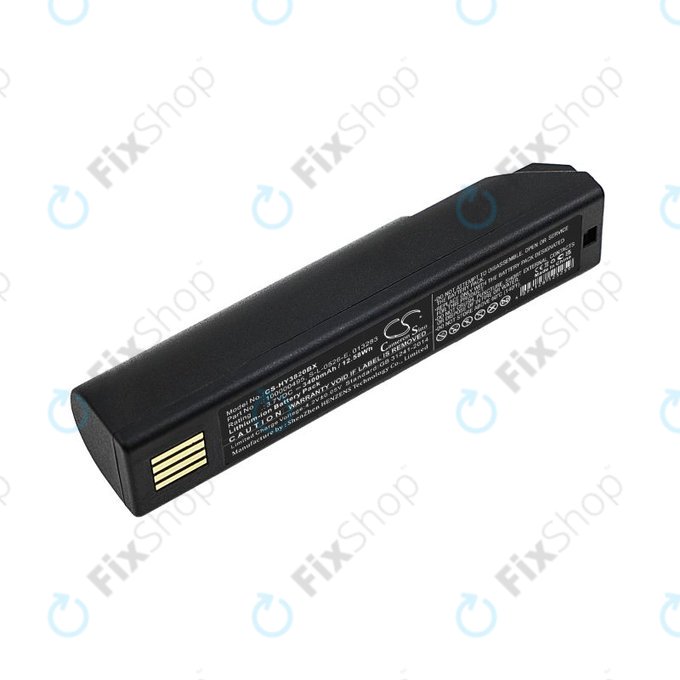 Honeywell 1202g, 1452G, 1472G, 1902GHD/GSR, 1911i, 1981i, 3820/i, 4620, 4820/i, 5620, 6320, 8675i, Xenon 3820/i, 4820/i, 5620, 6320 - Baterie 100000495, S-L-0526-E, 013283 3400mAh HQ