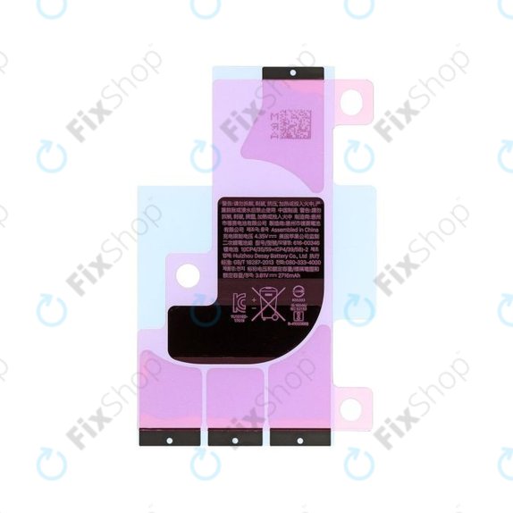 Apple iPhone X - Zadní Housing s Malými Díly (Silver)