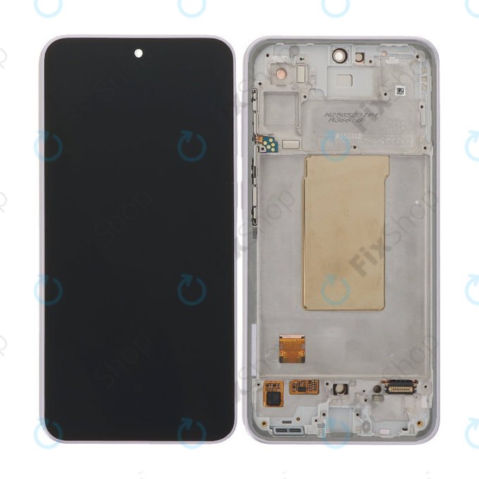 Samsung Galaxy A36 A366E - LCD Displej + Dotykové Sklo + Rám (Awesome Lavender) OLED