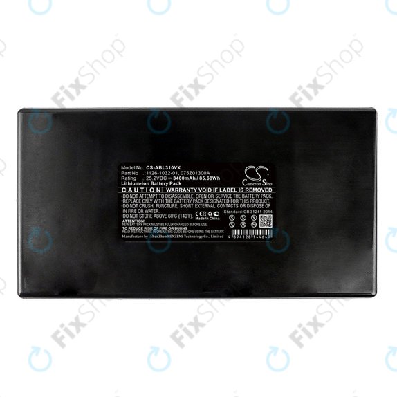 Baterie pro Stiga Autoclip 125, AutoClip M7, Ambrogio L85 Evolution, 3400mAh, Li-Ion, 25.2V, 1126-1032-01, HQ