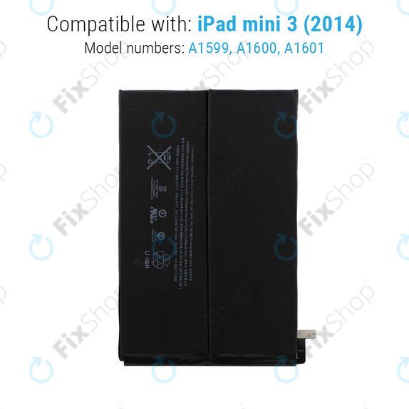 Baterie pro iPad Mini 3, 6471mAh