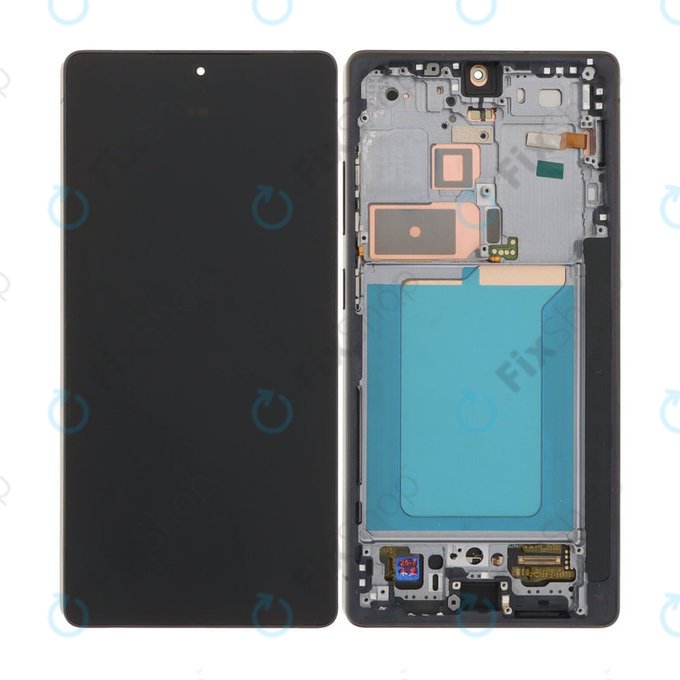 Samsung Galaxy S25 Ultra - LCD Displej + Dotykové Sklo + Rám (Titanium Black) OLED