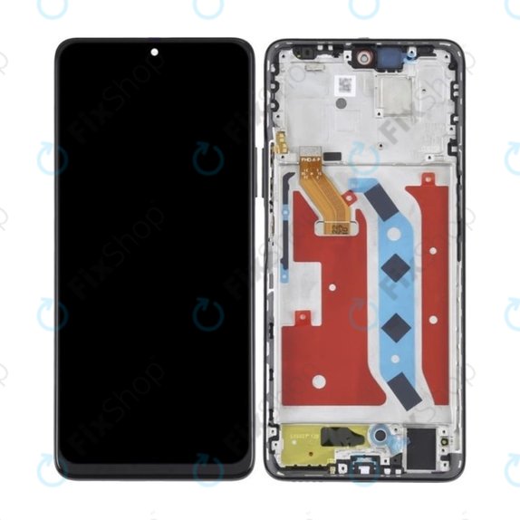 Honor Magic4 Lite - LCD Displej + Dotykové Sklo + Rám (Black) TFT