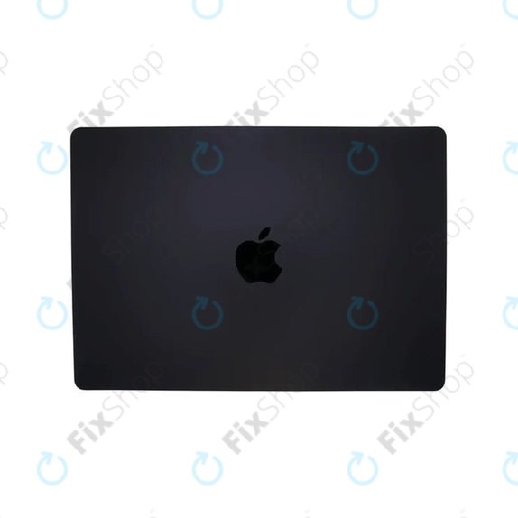 LCD displej pro MacBook Pro 14", A3112, A3185 (2024), s předním sklem a krytem, Nano-Texture, Space Black, 661-41795, Genuine Apple