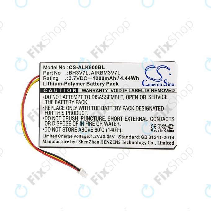 Baterie pro Autec Air A4, A6, A8, 1200mAh, Li-Pol, 3.7V, BH3V7L, AIRBM3V7L, HQ
