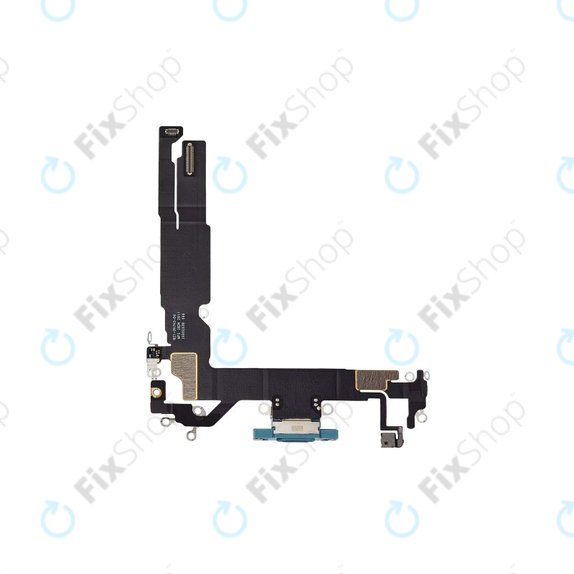 Apple iPhone 16 - Nabíjecí Konektor + Flex Kabel (Teal)