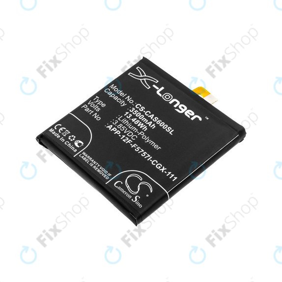 Baterie pro Caterpillar CAT S60, 3500mAh, Li-Pol, 3.85 V, APP-12F-F5757I-CGX-111, HQ