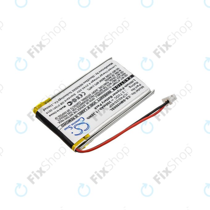Baterie pro Sena SMH-5, 350mAh, Li-Pol, 3.7V, ICP40/25/40P, HQ