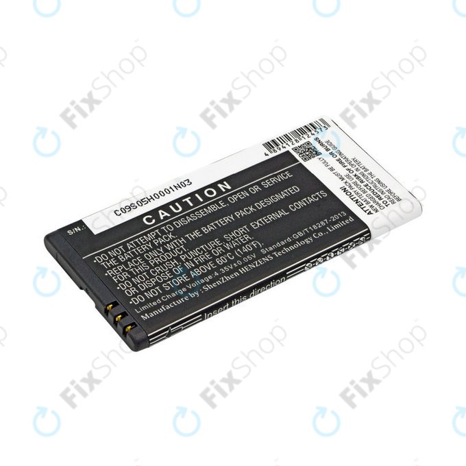 Baterie pro Nokia Lumia 730, 2200mAh, Li-Ion, 3.8V, BL-T5A, HQ