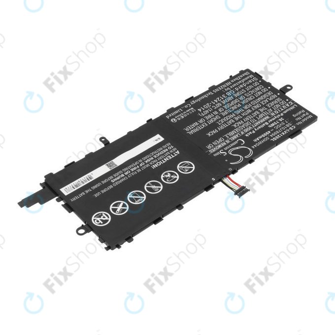 Baterie pro Lenovo Thinkpad X1 Tablet, 4900mAh, Li-Pol, 7.5V, SB10J78994, HQ