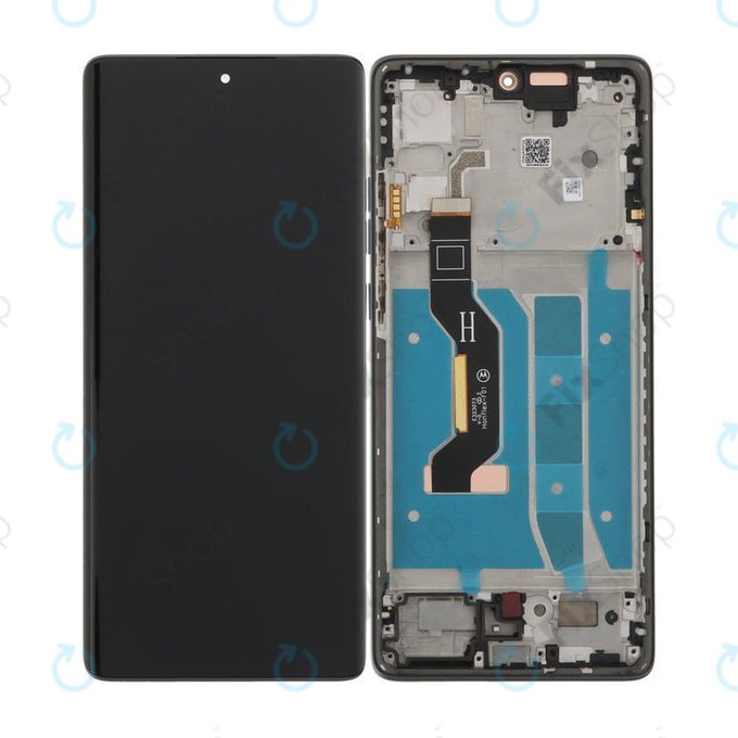 Motorola Moto G85 5G XT2427-3 - LCD Displej + Dotykové Sklo + Rám (Urban Grey) OLED