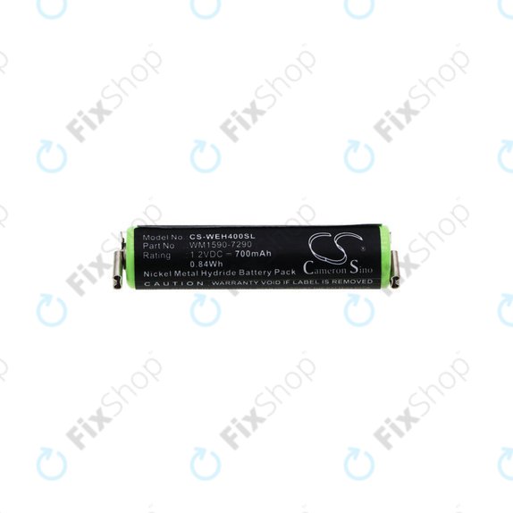 Baterie pro Wella Bella, Chromini, Super, Contura HS61, 700mAh, Ni-MH, 1.2V, WM1590-7290, HQ
