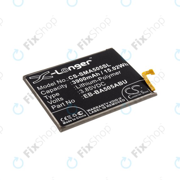 Baterie pro Samsung A20 A205F, 3900mAh, Li-Pol, 3.85 V, EB-BA505ABN, HQ