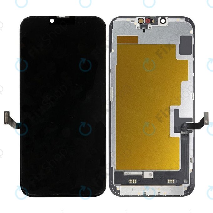 Displej Hard OLED pro iPhone 14 Plus, Dotykové sklo s rámem, FixPremium