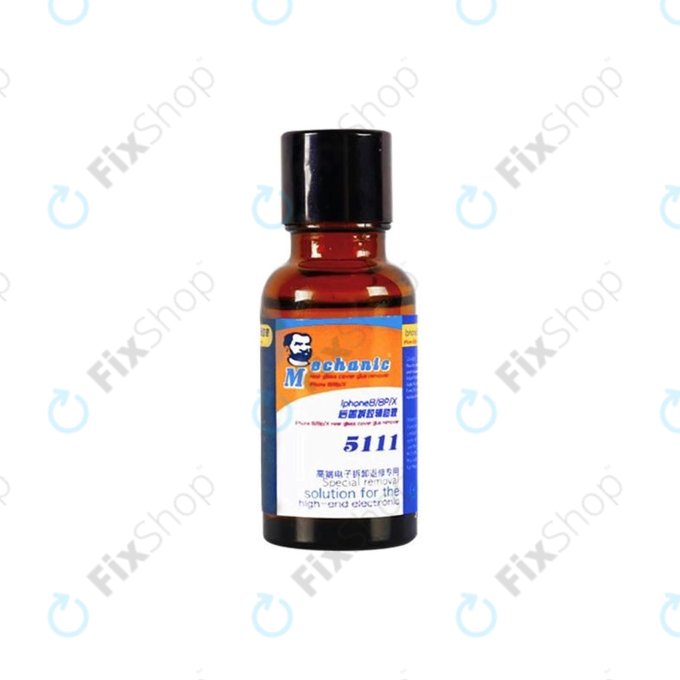 Mechanic 5111 - Odstraňovač Lepidla Ze Zadních Skel (iPhone 8 - 14 Pro Max) - 20ml