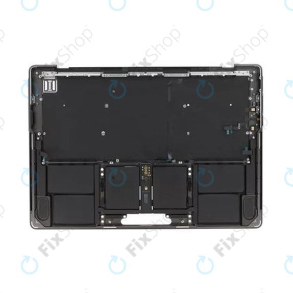 Horní rám klávesnice pro MacBook Pro 14", A3185 (2024), s klávesnicí US a baterií, Space Black, 661-50210, Genuine Apple