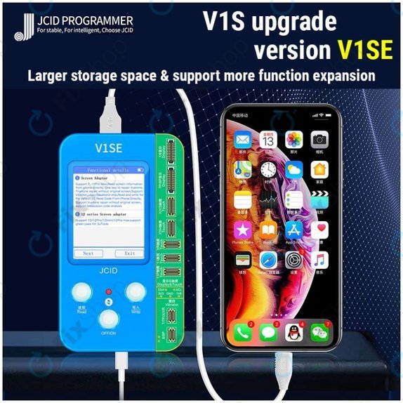 JC V1SE Programmer + LCD Board (iPhone 7 - 11 Pro Max)