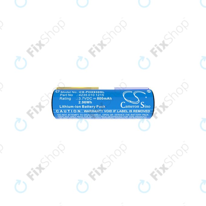 Baterie pro Oral-B Genius X, Smart 6000, Philips Diamondclean, Easyclean, 800mAh, Li-Ion, 3.7V, 4235 010 13068, HQ