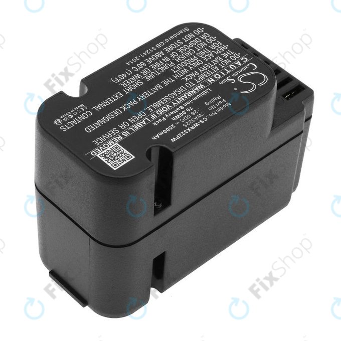 Baterie pro Worx Landroid WG790, WG796, L1500, L2000, 2500mAh, Li-Ion, 28V, WA3225, HQ