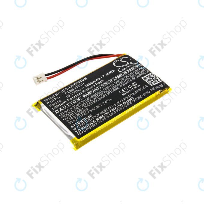 Baterie pro Luvion Prestige Touch 2, 2000mAh, Li-Pol, 3.7V, PL654065H, HQ