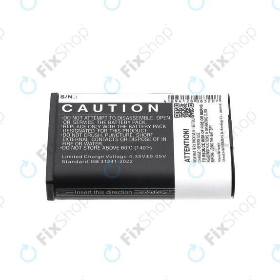 Baterie pro Nikon Coolpix, 1700mAh, Li-Ion, 3.8V, EN-EL23, HQ