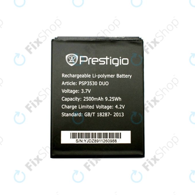 Prestigio Muze D3 - Baterie PSP5530, PSP3530 DUO 2500mAh
