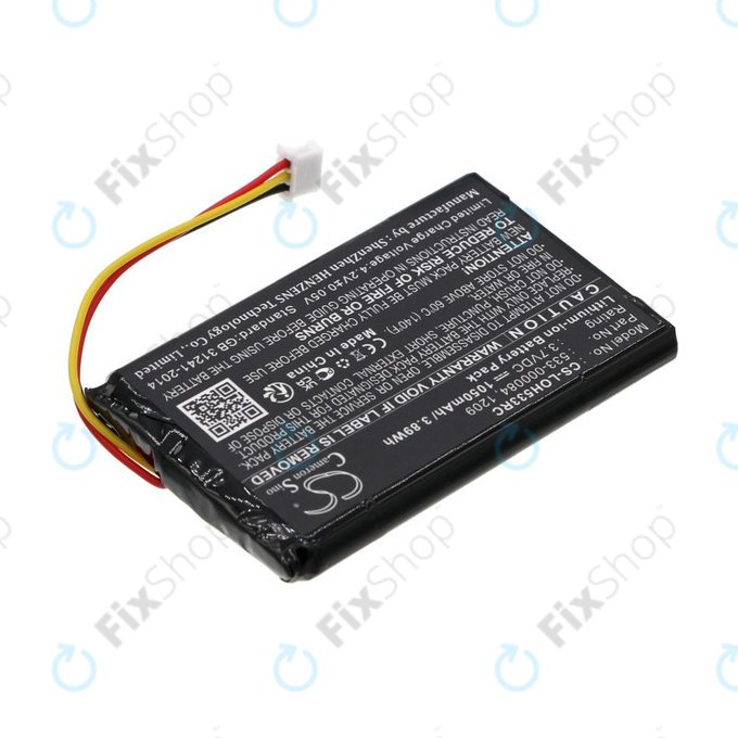 Baterie pro Logitech Harmony Touch, Ultimate, 1050mAh, Li-Ion, 3.7V, 533-000083, HQ
