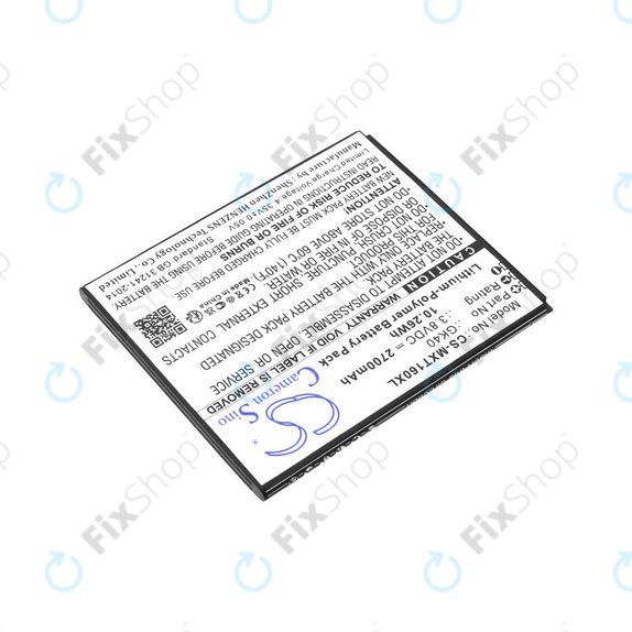 Baterie pro Motorola Moto E4 XT1761, 2700mAh, Li-Pol, 3.8 V, GK40, HQ